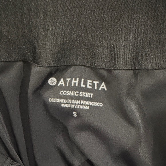Athleta Black High Low Skirt - Picture 4 of 6